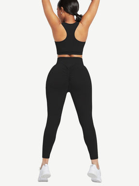 Snatched Racerback Top And Pocket Leggings Set