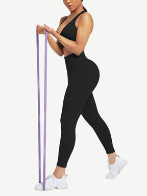 Snatched Racerback Top And Pocket Leggings Set