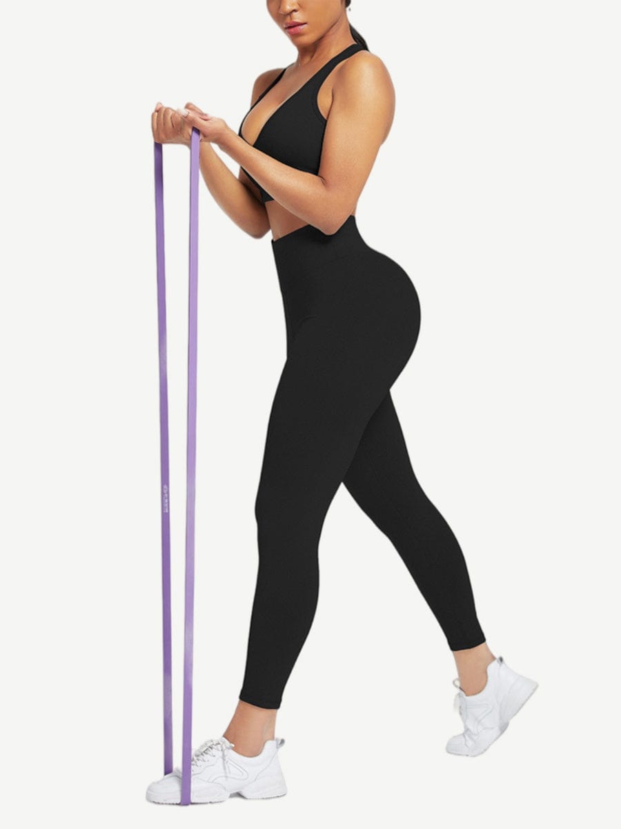 Snatched Racerback Top And Pocket Leggings Set