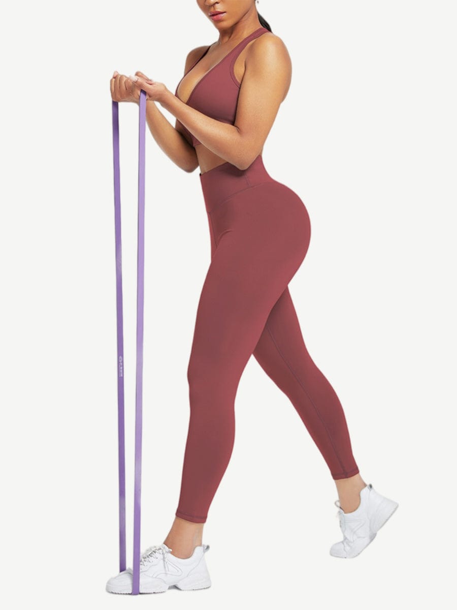 Snatched Racerback Top And Pocket Leggings Set