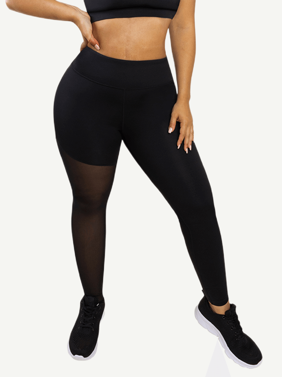Snatched Asymmetric Yoga Pants High Waist