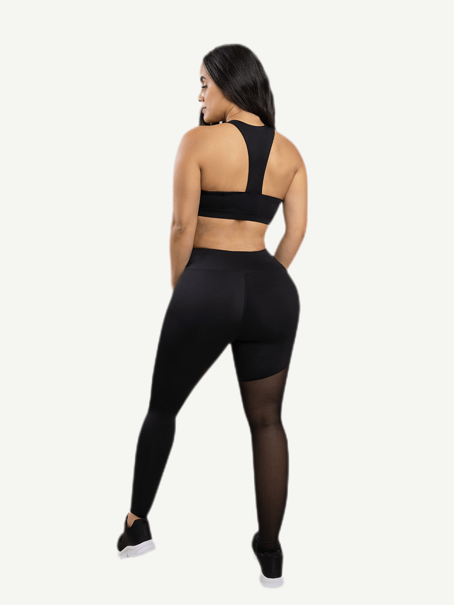 Snatched Asymmetric Yoga Pants High Waist