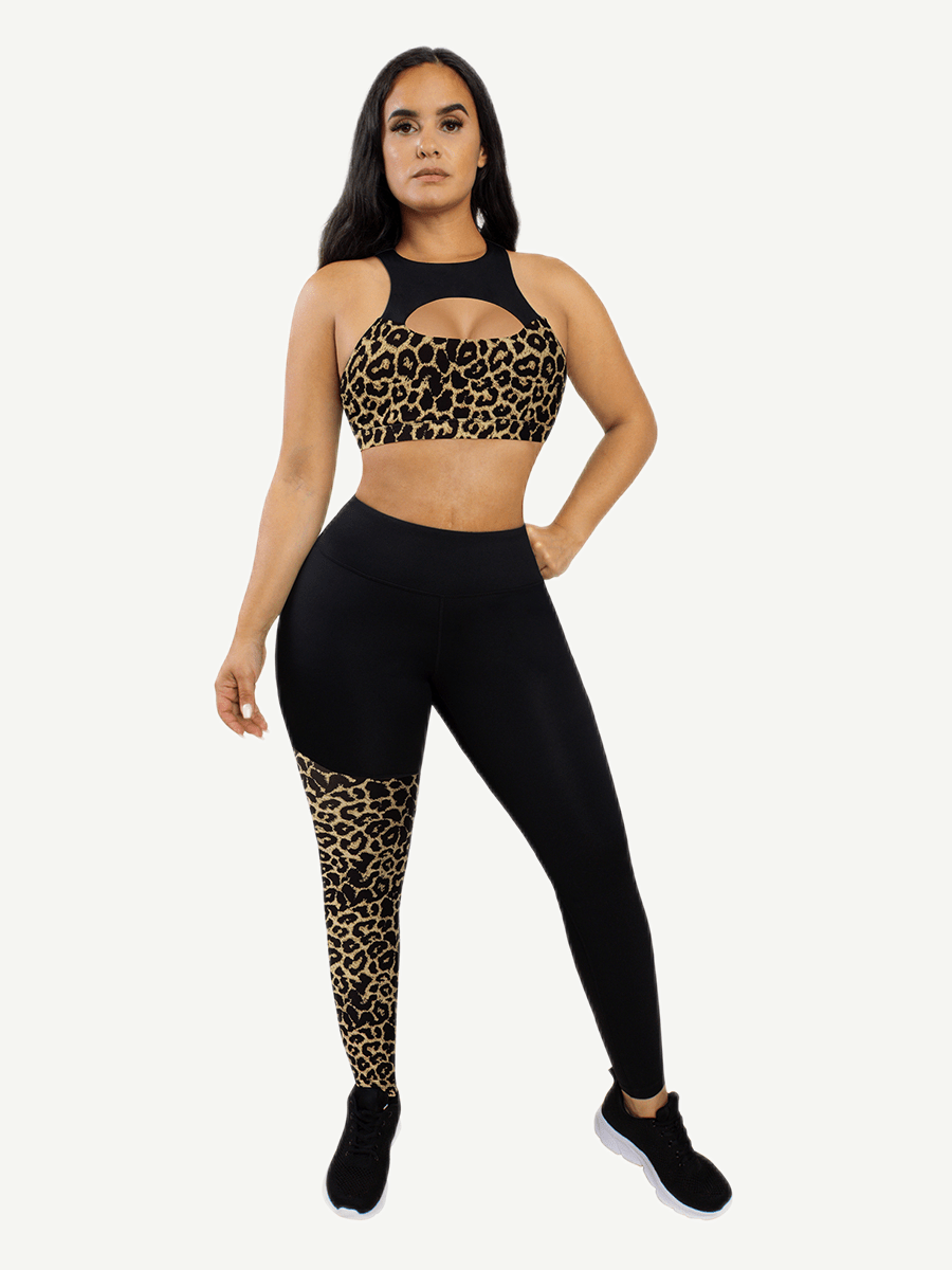 Snatched Asymmetric Yoga Pants High Waist