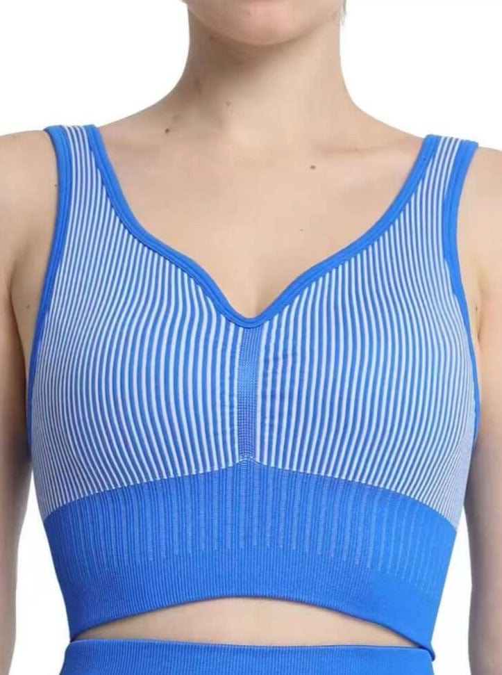 Snatched Seamless Bra And Biker Shorts Set