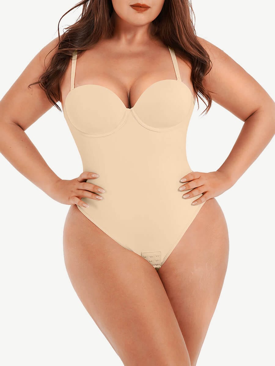 Body de control con copas y aros Snatched con tirantes ajustables
