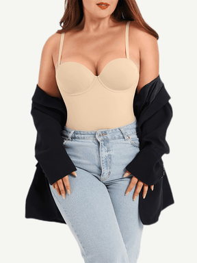 Body de control con copas y aros Snatched con tirantes ajustables