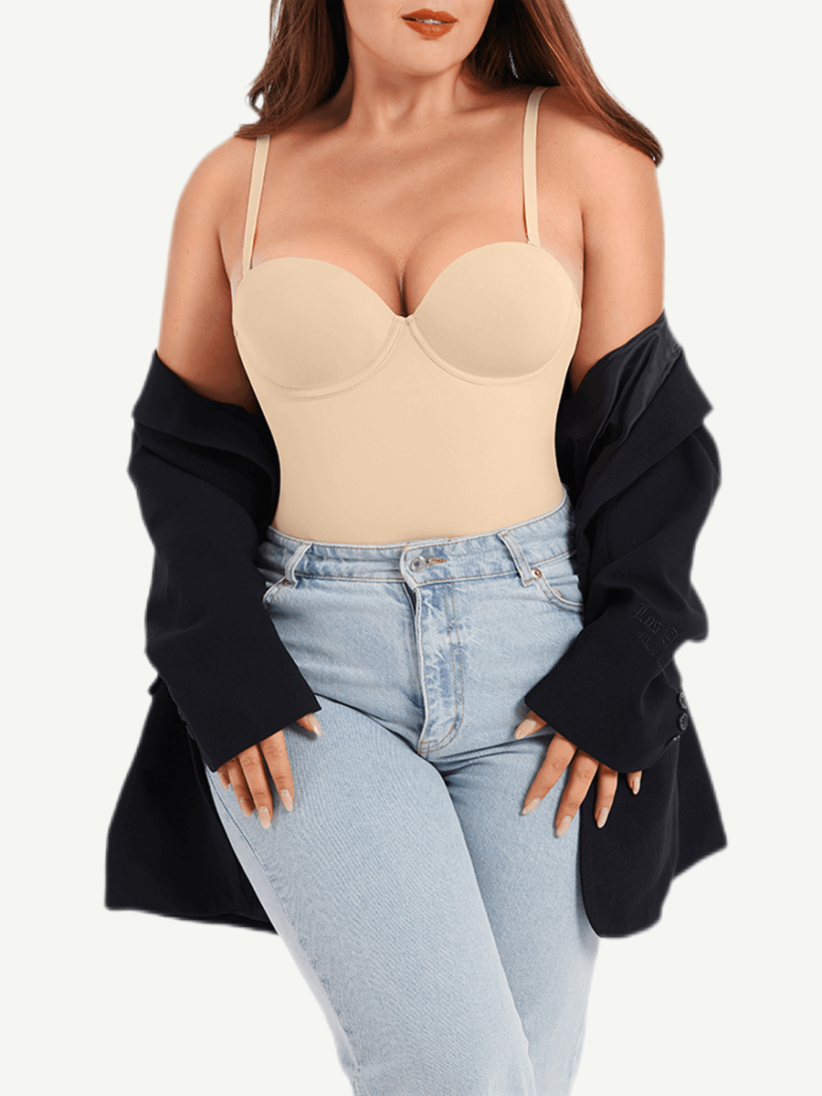 Body de control con copas y aros Snatched con tirantes ajustables