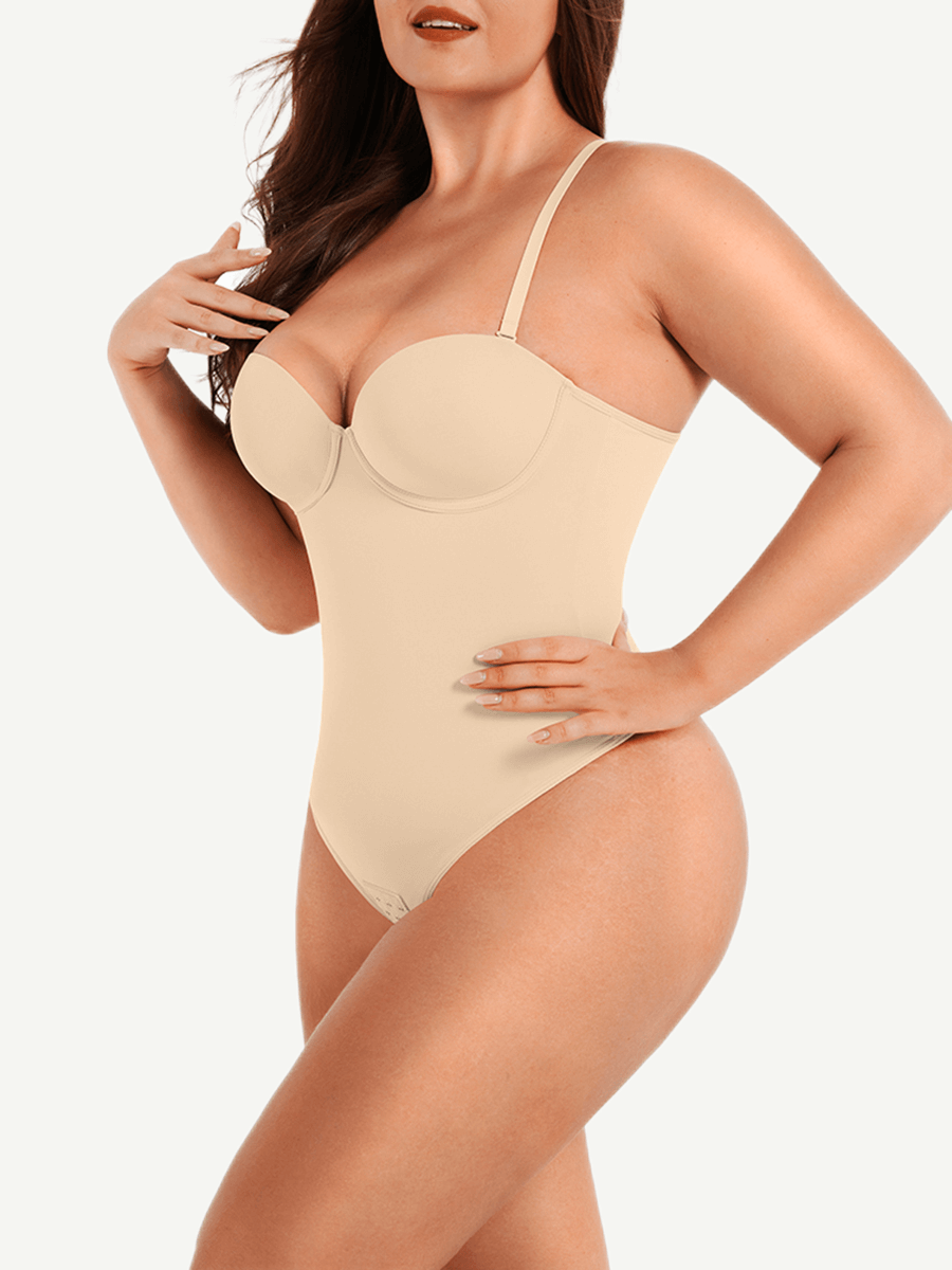Body de control con copas y aros Snatched con tirantes ajustables