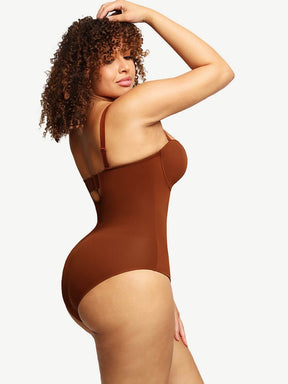 Body con copas Snatched y braguita suave