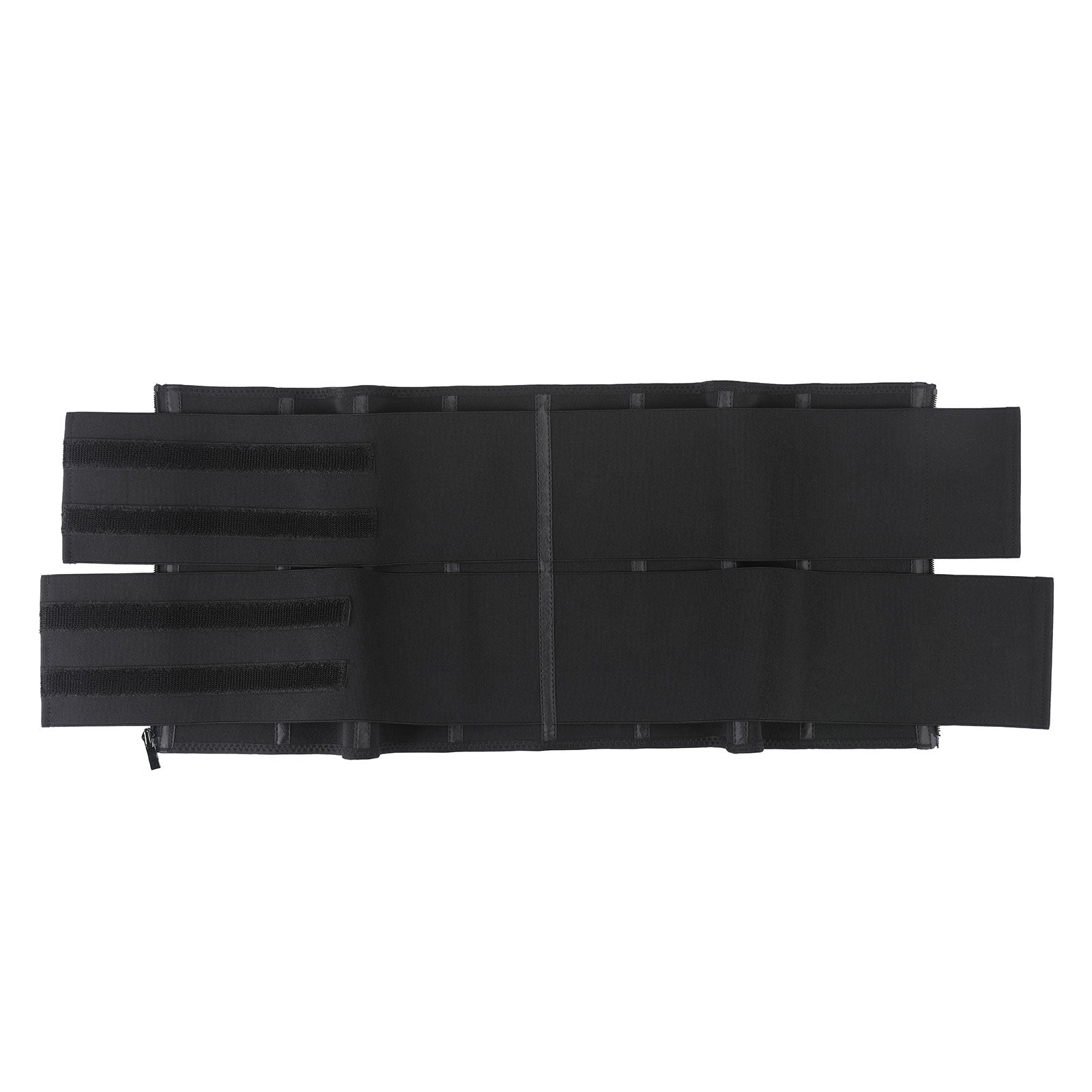 Snatched Double Belt Waist Trainer Steel Boned Adjustable