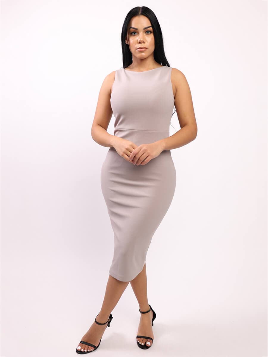 Body de copa 3/4 con espalda baja y copas de sujeción ligera
