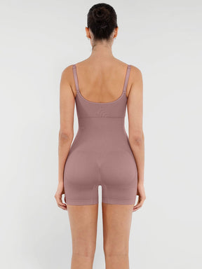 Snatched Seamless Shaping Jumpsuit Bust Support Butt Lifting