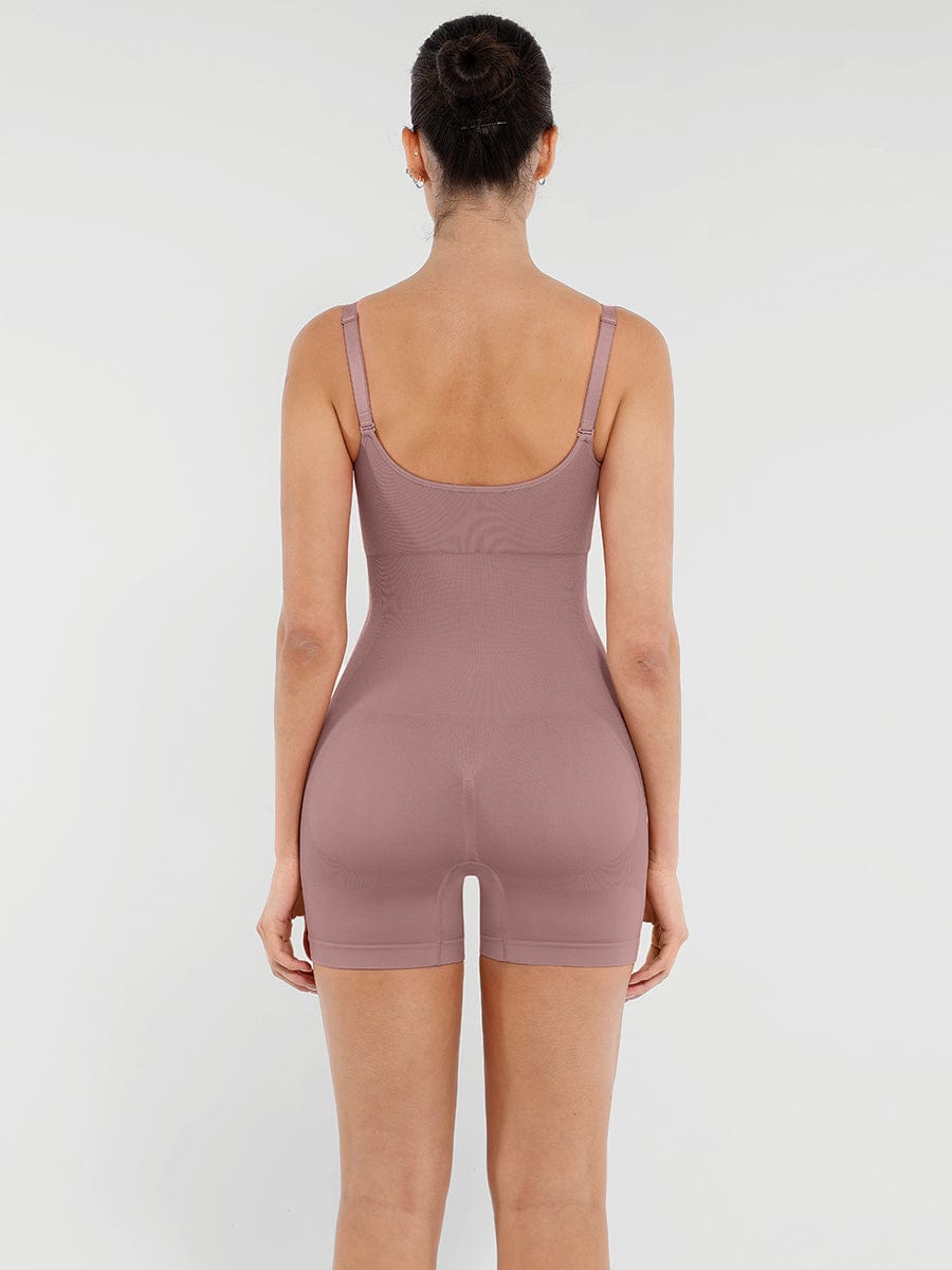 Snatched Seamless Shaping Jumpsuit Bust Support Butt Lifting