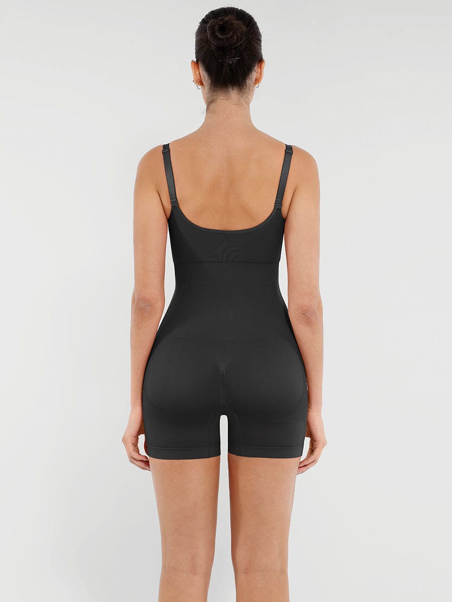 Snatched Seamless Shaping Jumpsuit Bust Support Butt Lifting