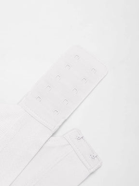 Sujetador de escote en V de modal con almohadillas extraíbles y tirantes ajustables