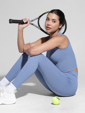 Snatched Seamless Sports Top Built In Bra