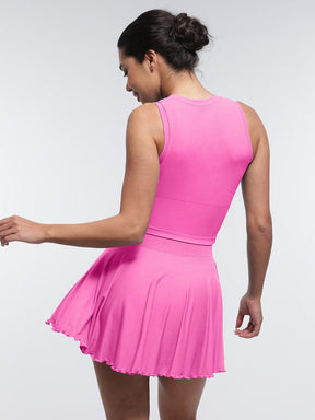 Snatched Seamless Sports Top Built In Bra