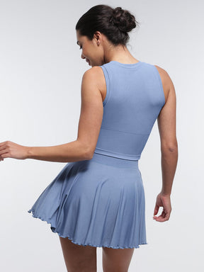 Snatched Seamless Sports Top Built In Bra