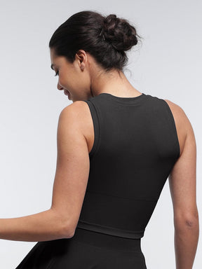Snatched Seamless Sports Top Built In Bra