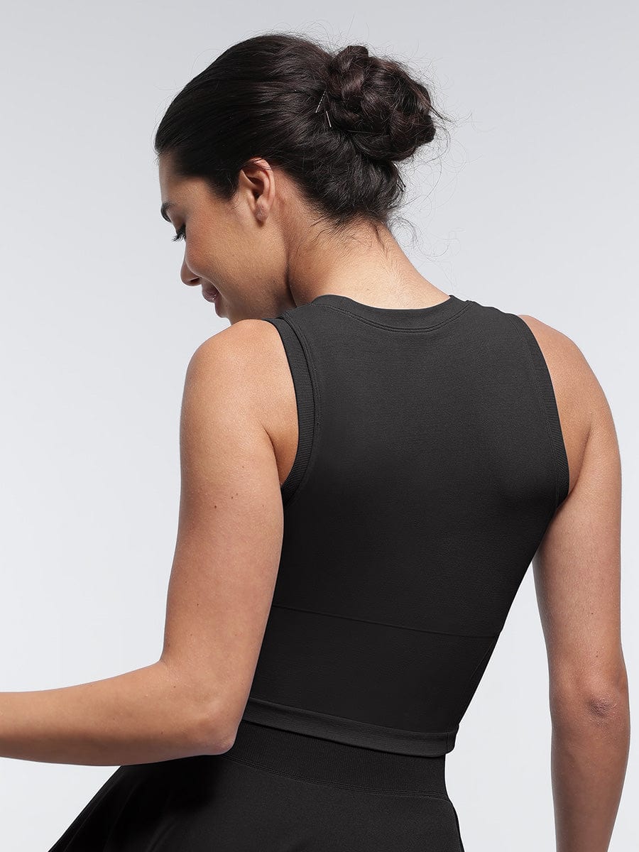 Snatched Seamless Sports Top Built In Bra