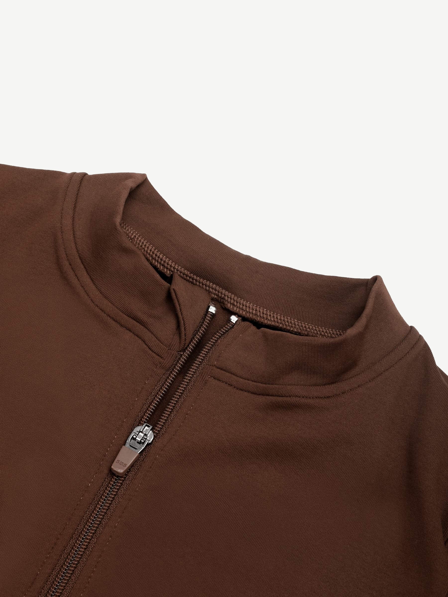 Snatched Seamless Running Top Full Zip Thumb Holes