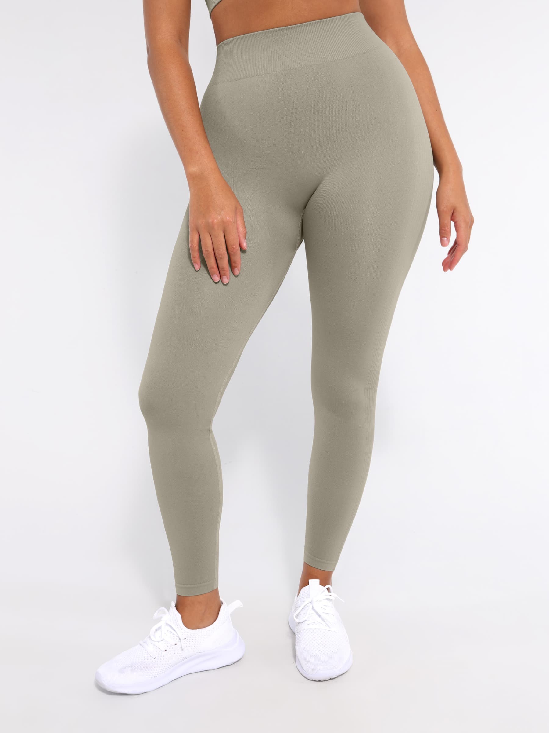 Snatched Seamless Yoga Leggings High Waist Leg Shaping
