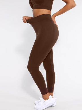 Snatched Seamless Yoga Leggings High Waist Leg Shaping