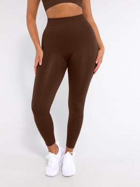 Snatched Seamless Yoga Leggings High Waist Leg Shaping