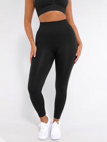 Snatched Seamless Yoga Leggings High Waist Leg Shaping