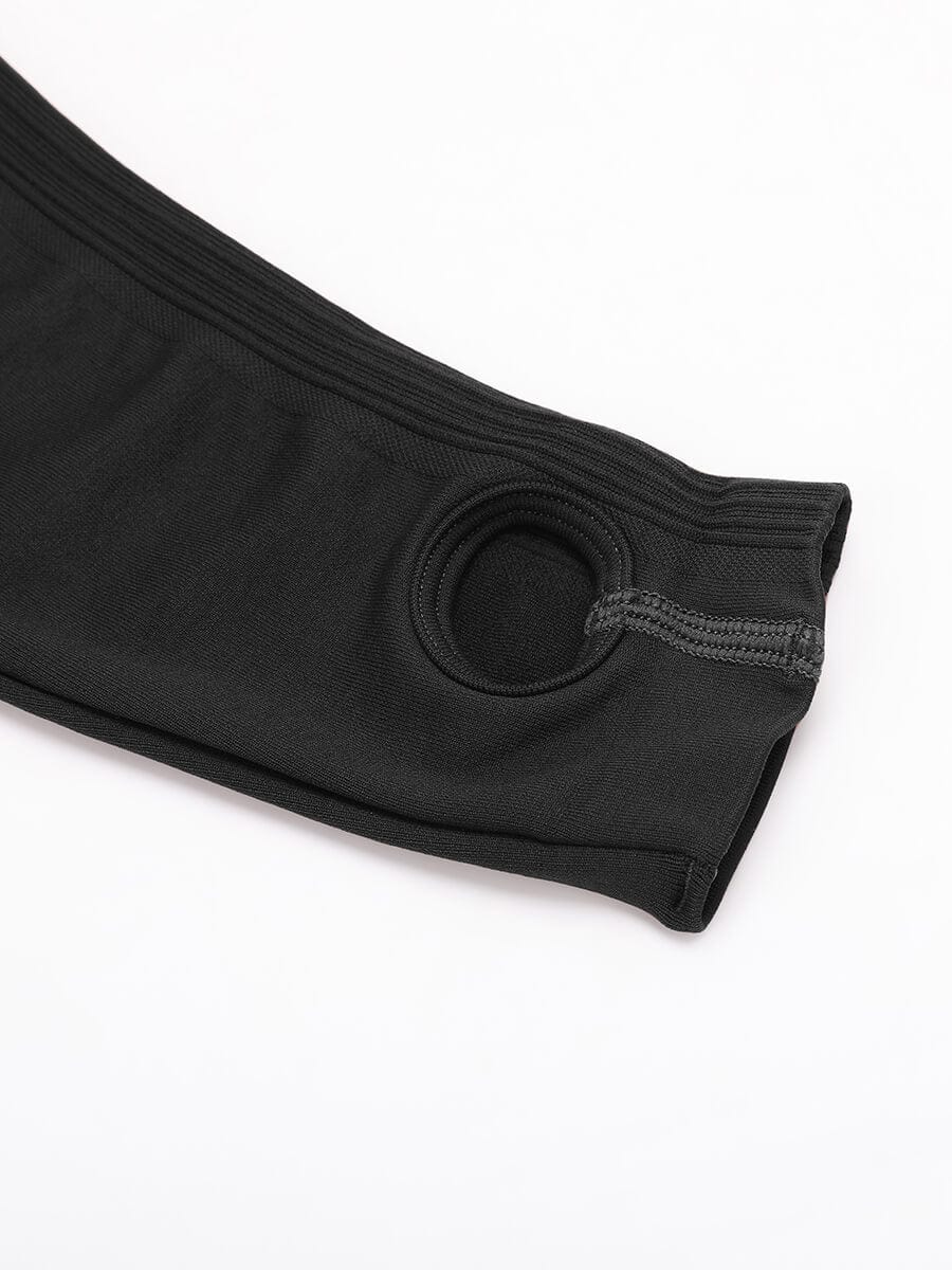 Snatched Seamless Running Top Full Zip Thumb Holes
