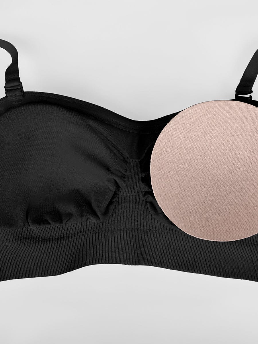 Sujetador sin tirantes Snatched con almohadillas extraíbles y espalda ajustable