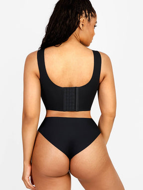 Top de tirantes con escote en V y almohadillas incorporadas de Snatched 