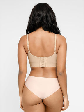 Sujetador sin costuras Snatched con almohadillas extraíbles y soporte para la espalda