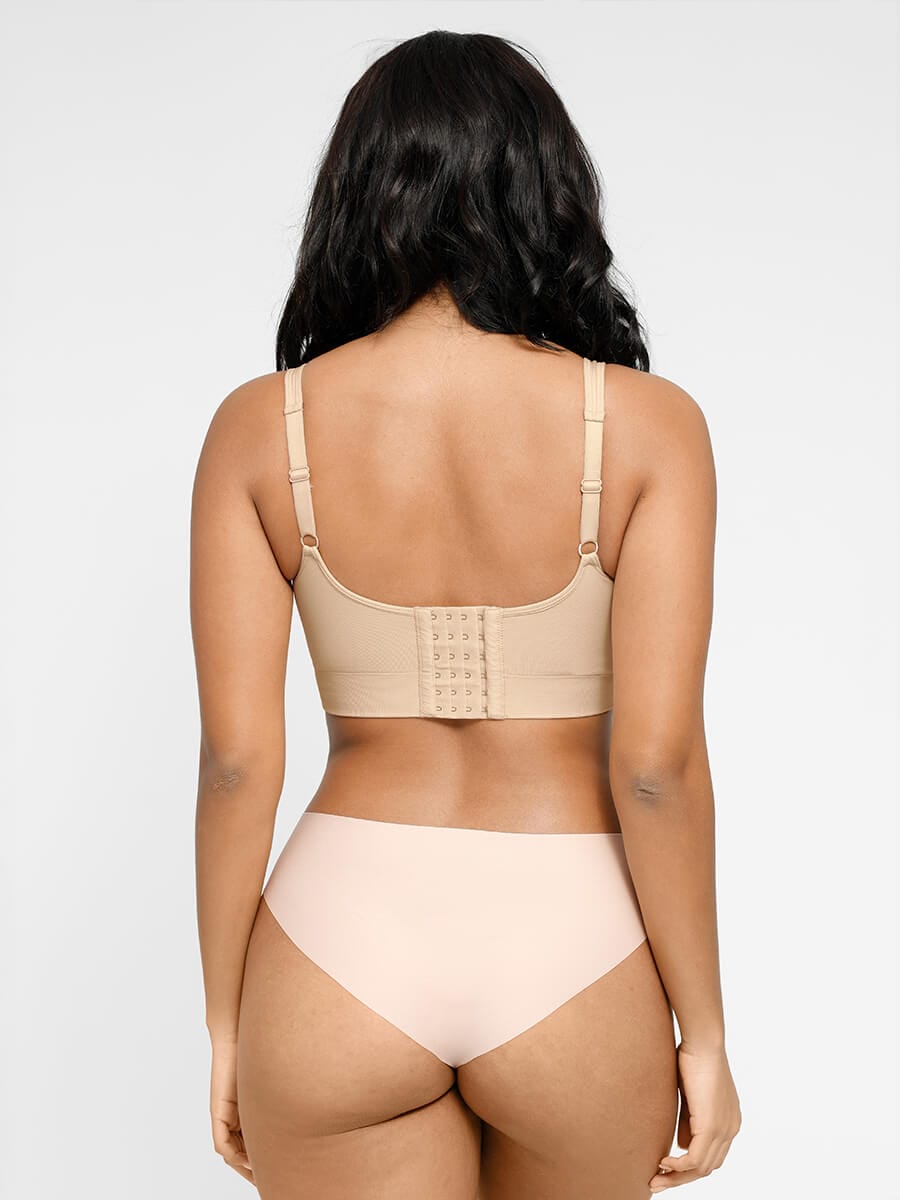 Sujetador sin costuras Snatched con almohadillas extraíbles y soporte para la espalda