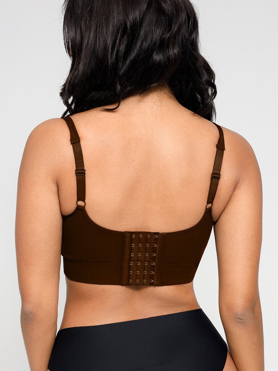 Sujetador sin costuras Snatched con almohadillas extraíbles y soporte para la espalda