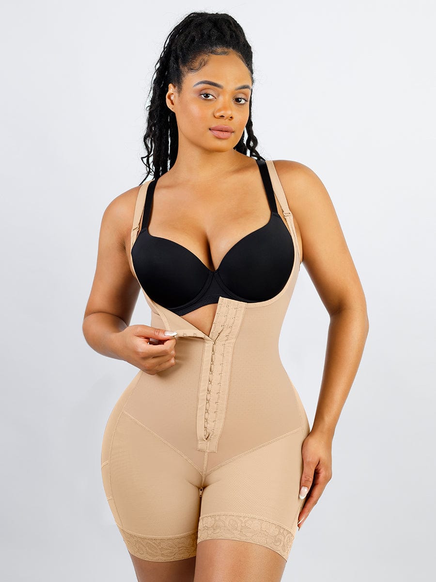 Snatched Latex Open Bust Faja Tummy Control