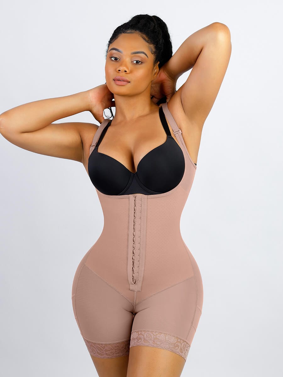 Snatched Latex Open Bust Faja Tummy Control