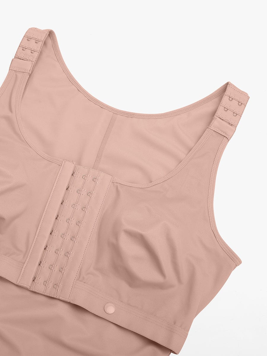 Snatched Full Body Faja Side Zipper Bust Coverage