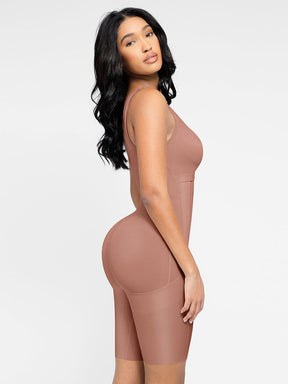 Snatched Full Body Faja Side Zipper Bust Coverage