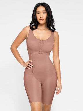 Snatched Full Body Faja Side Zipper Bust Coverage
