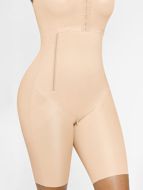 Snatched Full Body Faja Side Zipper Bust Coverage
