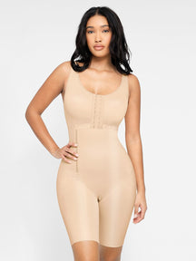 Snatched Full Body Faja Side Zipper Bust Coverage