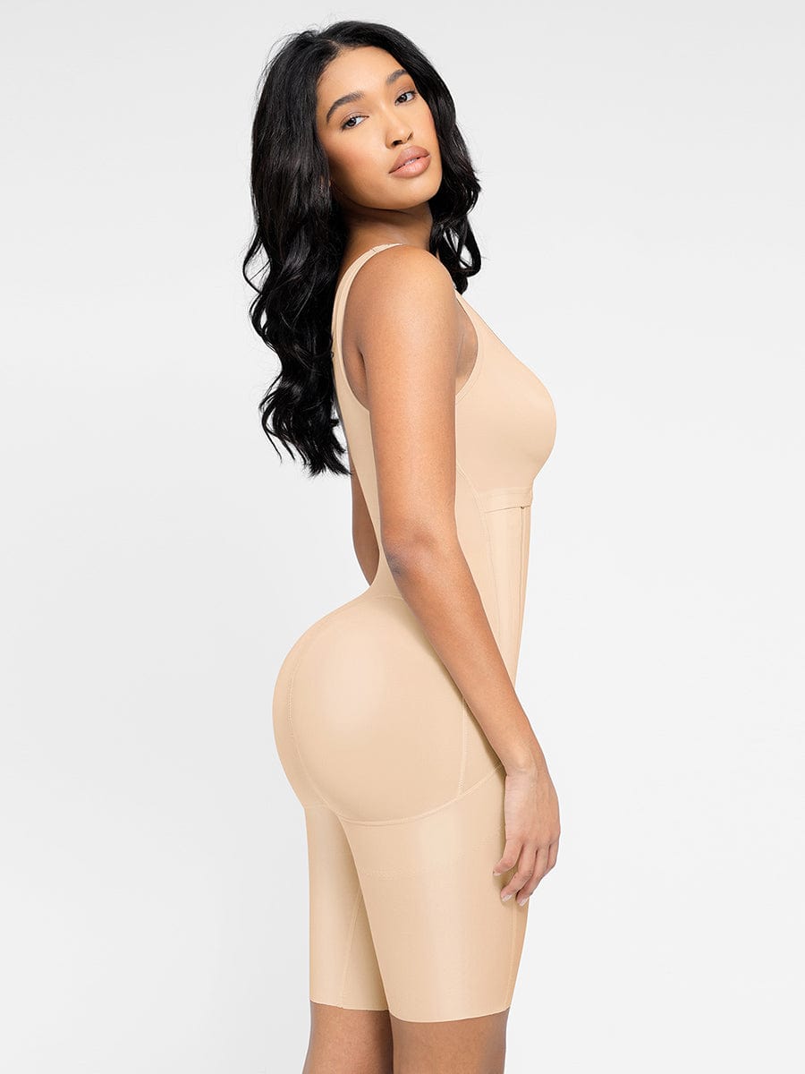 Snatched Full Body Faja Side Zipper Bust Coverage