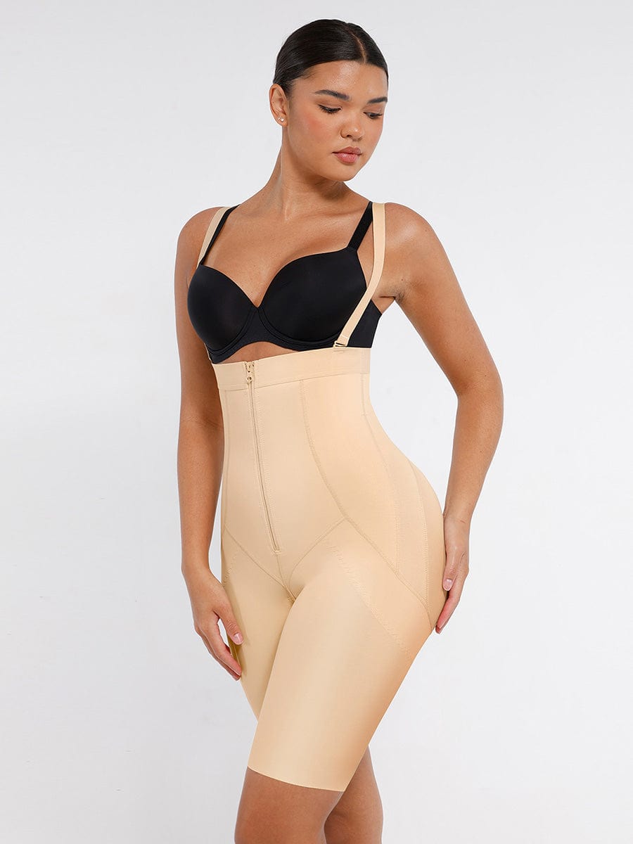 Snatched Full Body Faja Inner Hooks Removable Straps