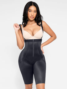 Snatched Full Body Faja Inner Hooks Removable Straps