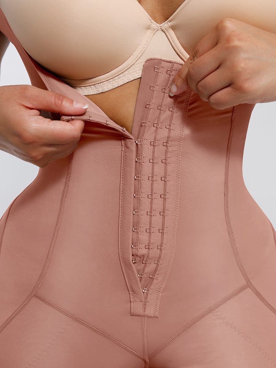 Snatched Full Body Faja U Shaped Chest 3 Row Hooks