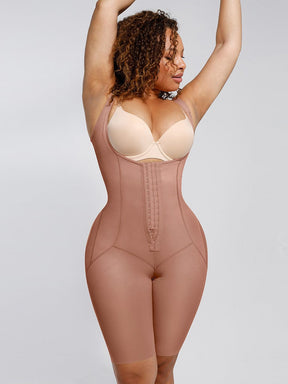 Snatched Full Body Faja U Shaped Chest 3 Row Hooks