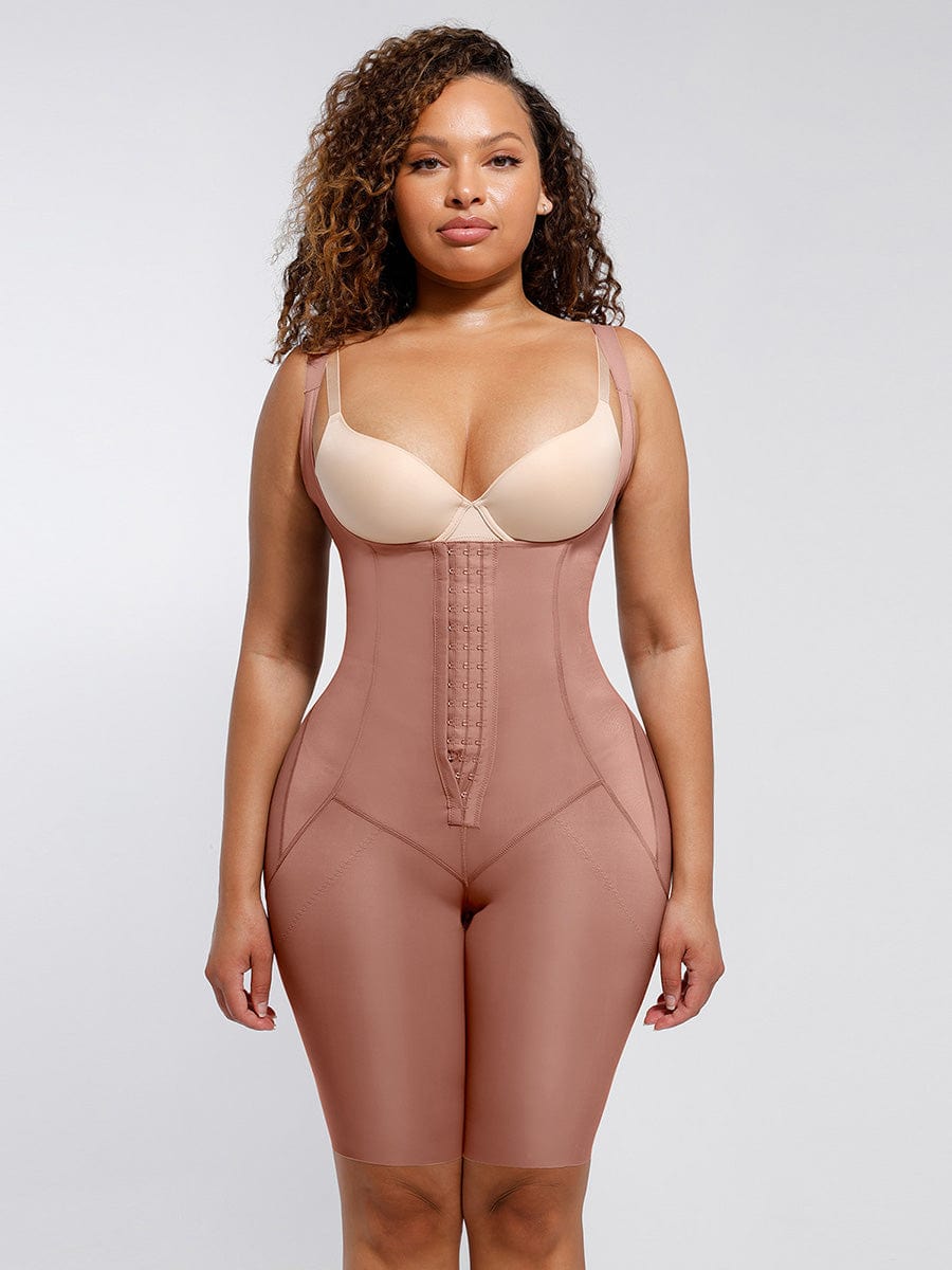 Snatched Full Body Faja U Shaped Chest 3 Row Hooks