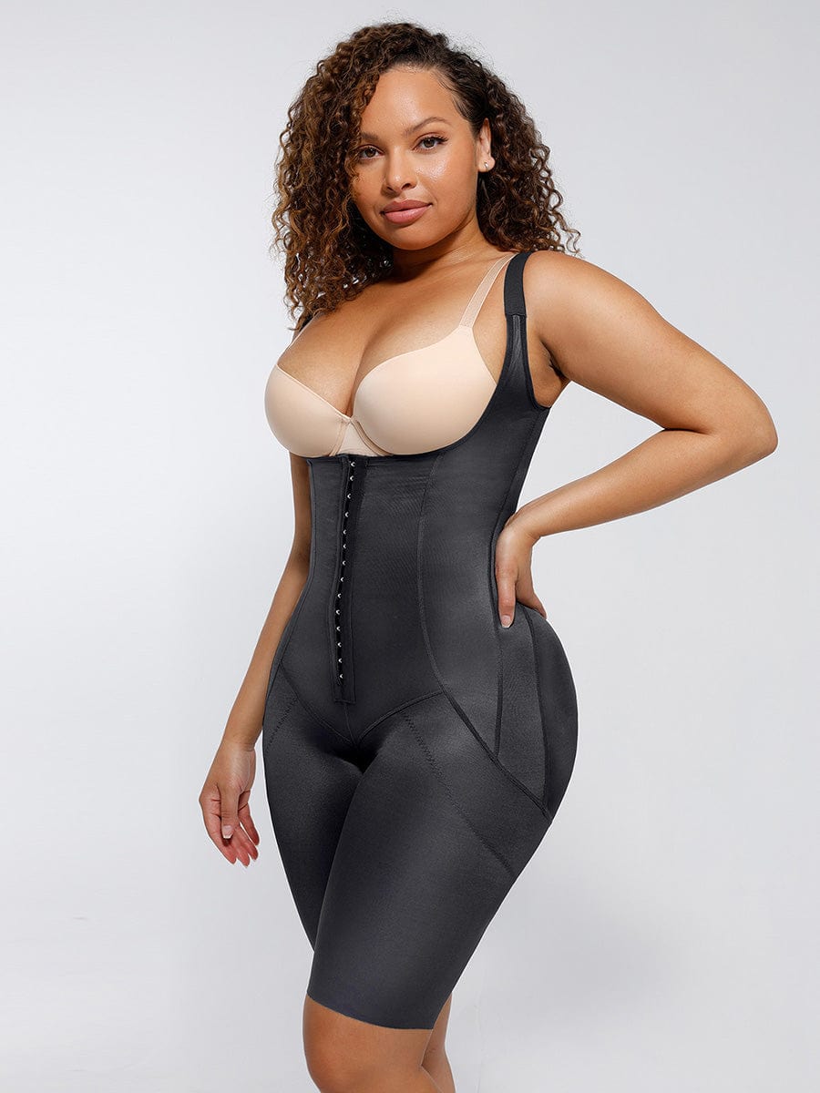 Snatched Full Body Faja U Shaped Chest 3 Row Hooks