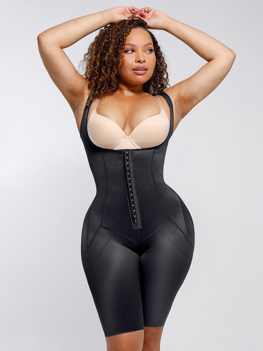 Snatched Full Body Faja U Shaped Chest 3 Row Hooks